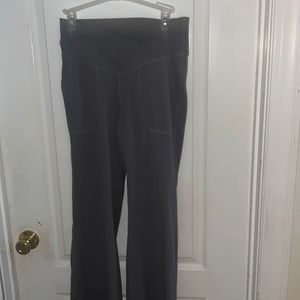 Grey Halara Flare Leggings